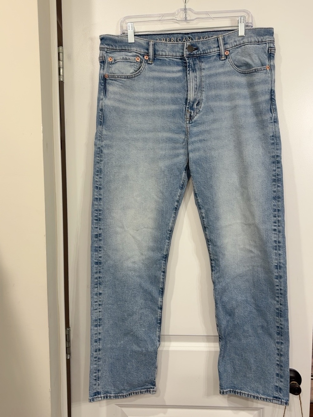 American Eagle Outfitters Light Blue Men’s Straight Jeans #365